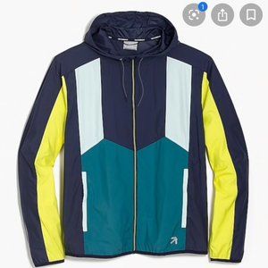 J.CREW x NEW BALANCE Retro Colorblock Windbreaker